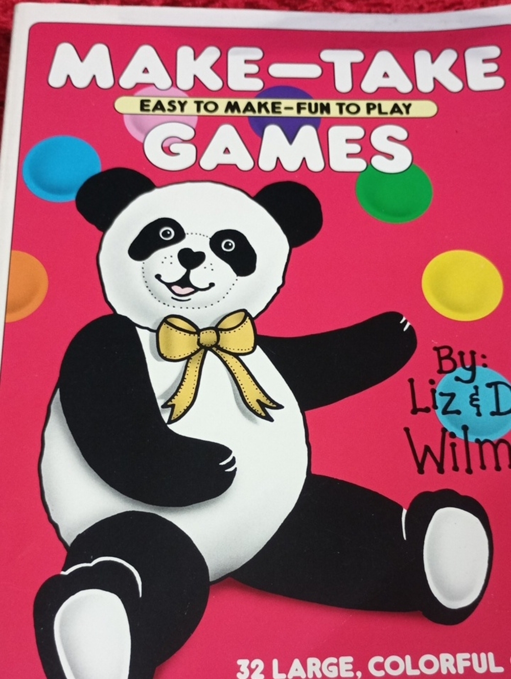 Activity Book - Pink Panda Cover